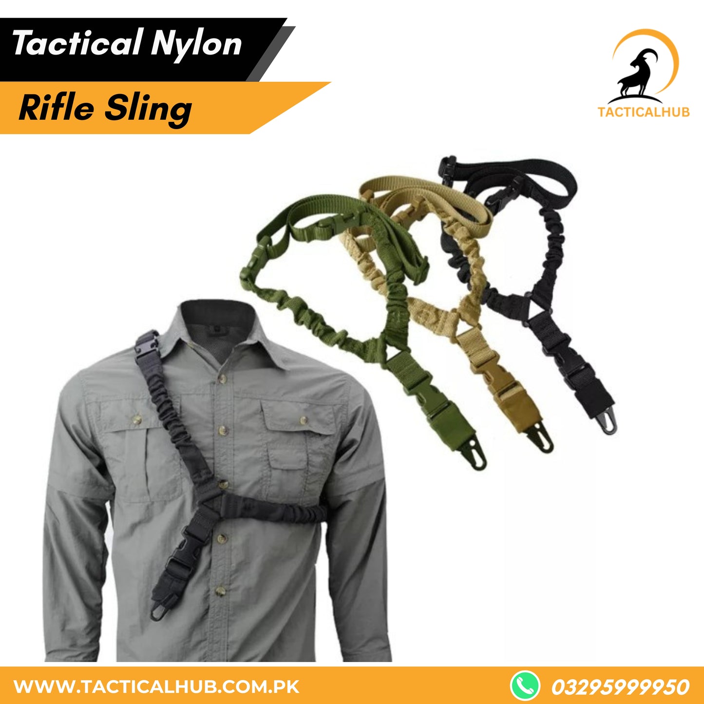 Tactical Nylon Ri*le Sling