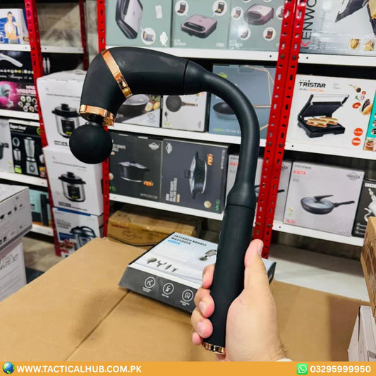 Electric Deep Tissue Body Massager | Upgraded Extension Handle | 6 Adjustable Speed Levels for Full-Body Muscle Relief