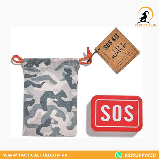 SOS Emergency Kit 20-Piece Survival Kit