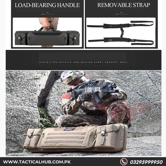 Heavy Duty Reinforced Ri*le Backpack