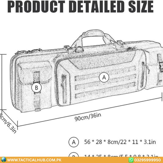 Professional Dual Rifle Carry Bag – Padded & Secure Design