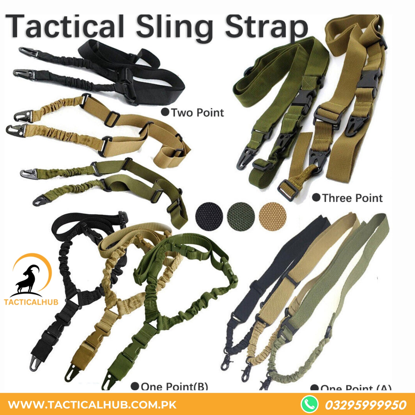 Tactical Nylon Ri*le Sling