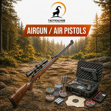 TacticalHub air guns and air pistols collection – high precision and powerful air pistols with durable construction designed for tactical performance and target shooting.