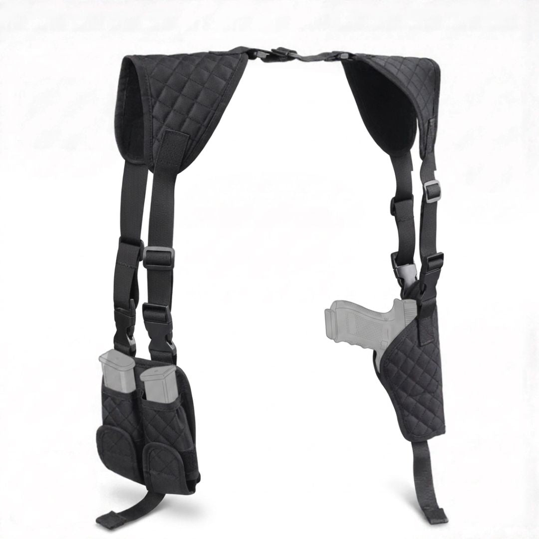 Adjustable Nylon Shoulder Holster — Universal Concealed Pistol Carry System