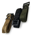 Heavy-Duty CQB Tactical Riggers Belt | Quick-Release Metal Buckle, Military Nylon Webbing, Outdoor Combat Gear