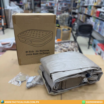 Luxury Inflatable Air Mattress – Built-in Pump for Quick Inflation