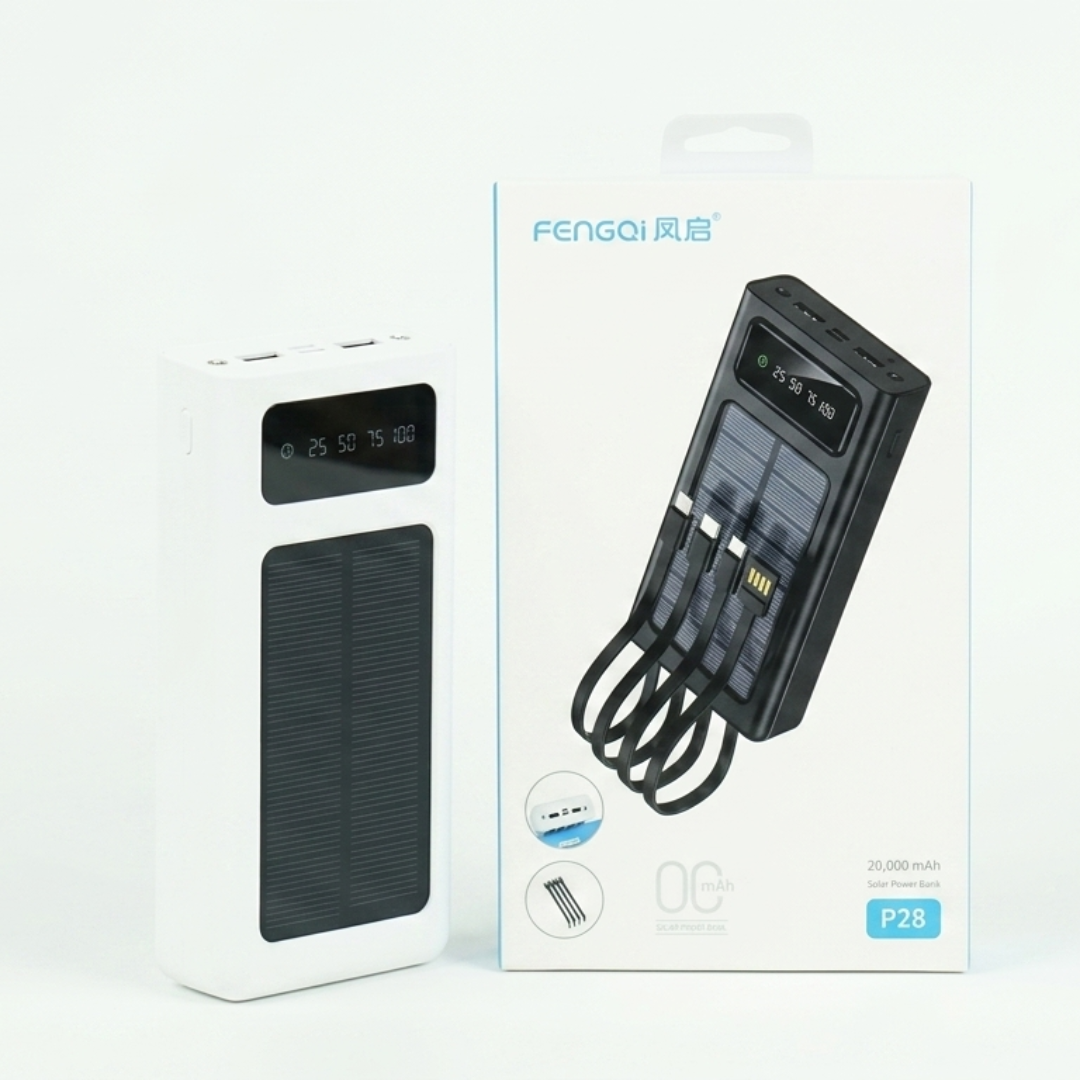 Solar Power Bank 20000mAh - Lot Imported