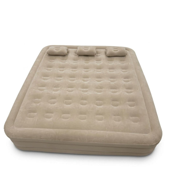 Luxury Inflatable Air Mattress – Built-in Pump for Quick Inflation