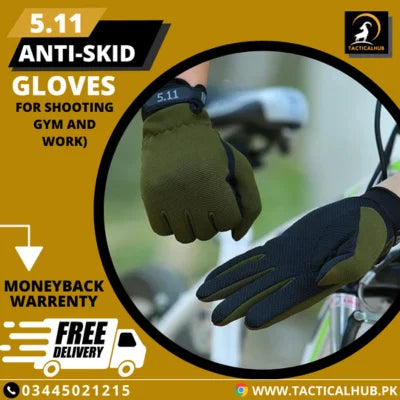 Anti Skid 5.11 Stylish Tactical Gloves
