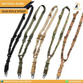 Tactical One Single-Point Bungee Sling with M-LOK QD Sling Swivels — Adjustable, Shock-Absorbing