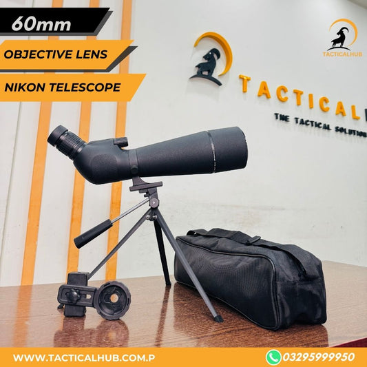 60mm Objective Lens Nikon TeleScope for Hunting Camping and Bird Watching