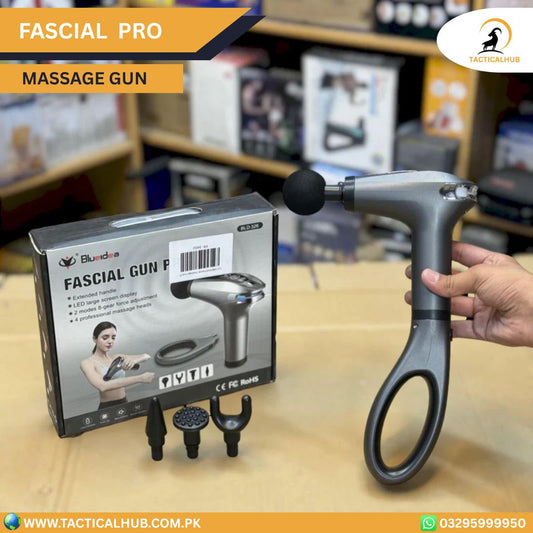 Fascial Massage Gun Pro – High-Performance Deep Tissue Massager for Full-Body Muscle Relief