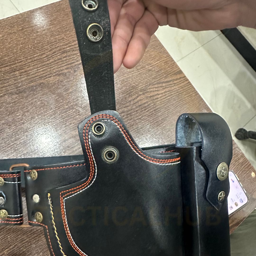 GENUINE LEATHER BELT HOLSTER