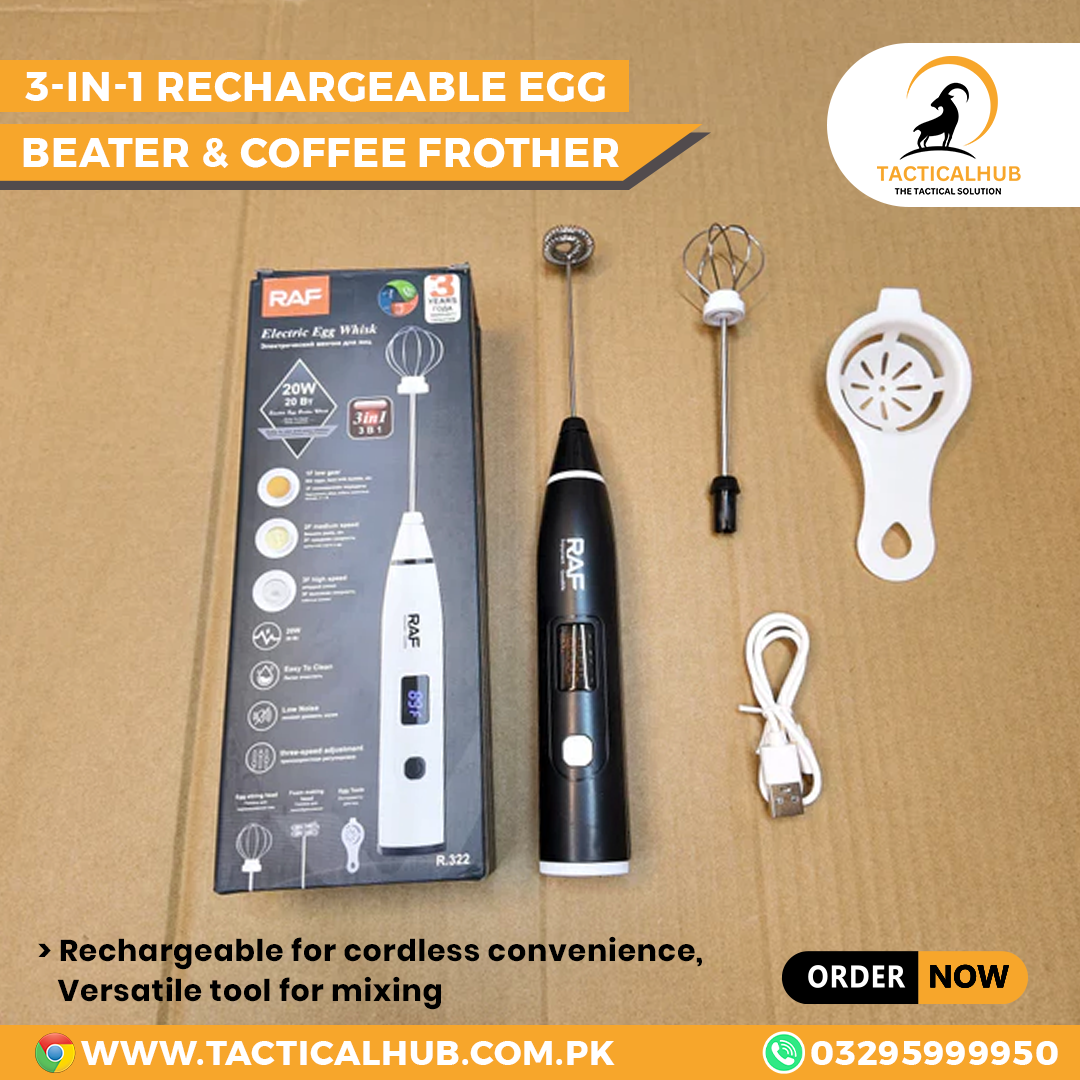 Coffee Beater & Egg Whisker R.322 with 3 speeds & Digital Display