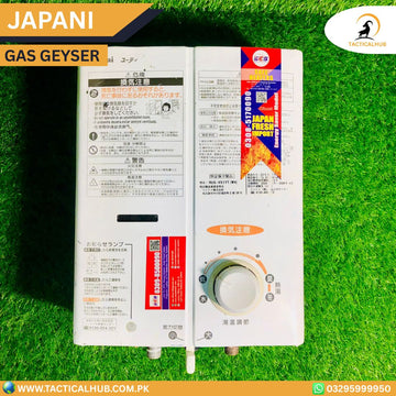 Compact Japani 8L Gas Geyser with Manual Ignition – Model G1