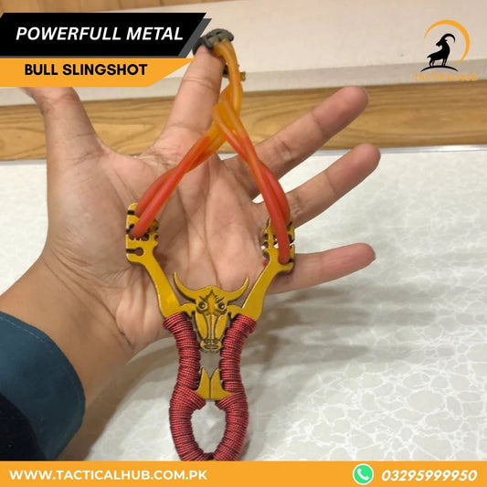 Heavy-Duty Bull Slingshot