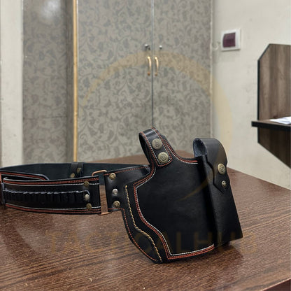 GENUINE LEATHER BELT HOLSTER