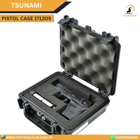 Tsunami 171305 Small Pistol Case — Compact Protective Carry Case
