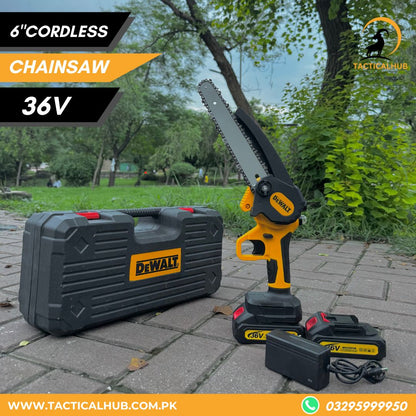 6"Cordless Chainsaw for Dewalt 36V