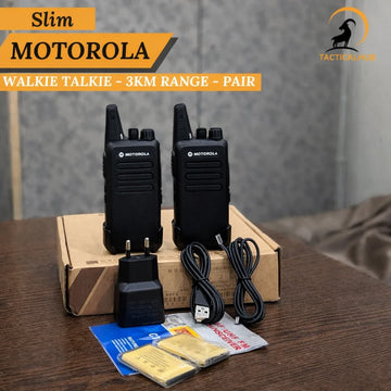 MOTOROLA C1 SLIM WALKIE TALKIE - PAIR