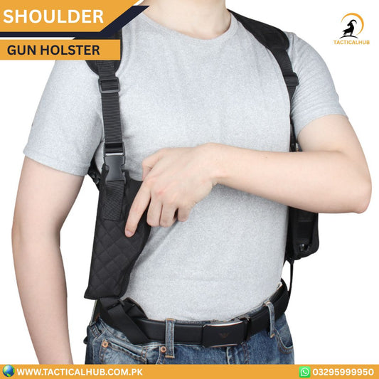 Adjustable Nylon Shoulder Holster — Universal Concealed Pistol Carry System
