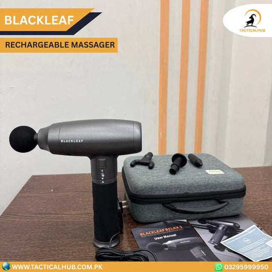 Blackleaf Relax Massage Gun – Professional Rechargeable Deep Tissue Massager
