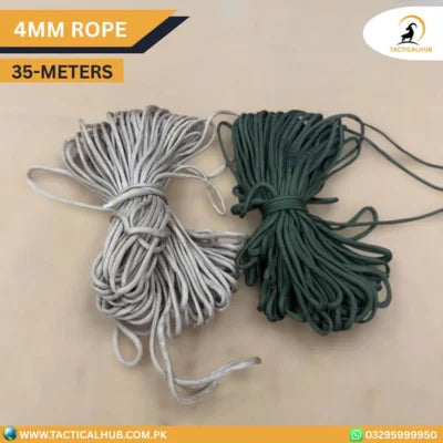 Strong & Flexible 4mm Rope – 35 Meters for Everyday Utility