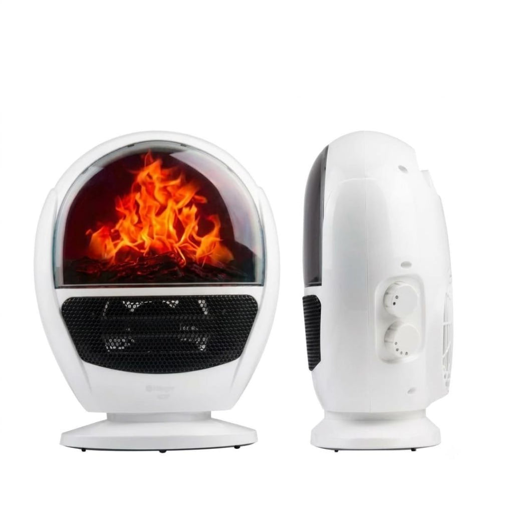 Haeger Heater - Electric Retro Wood Burning Fan Heater