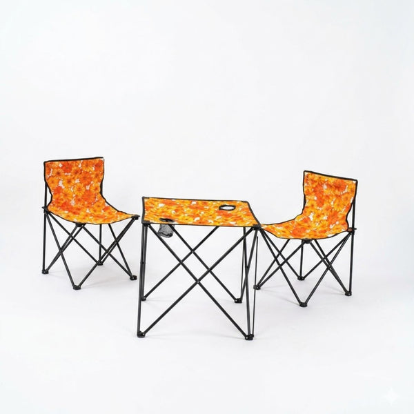 Foldable Chairs with Table set for Outdoor - Camping