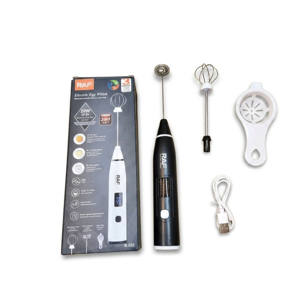 Coffee Beater & Egg Whisker R.322 with 3 speeds & Digital Display