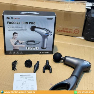 Fascial Massage Gun Pro – High-Performance Deep Tissue Massager for Full-Body Muscle Relief