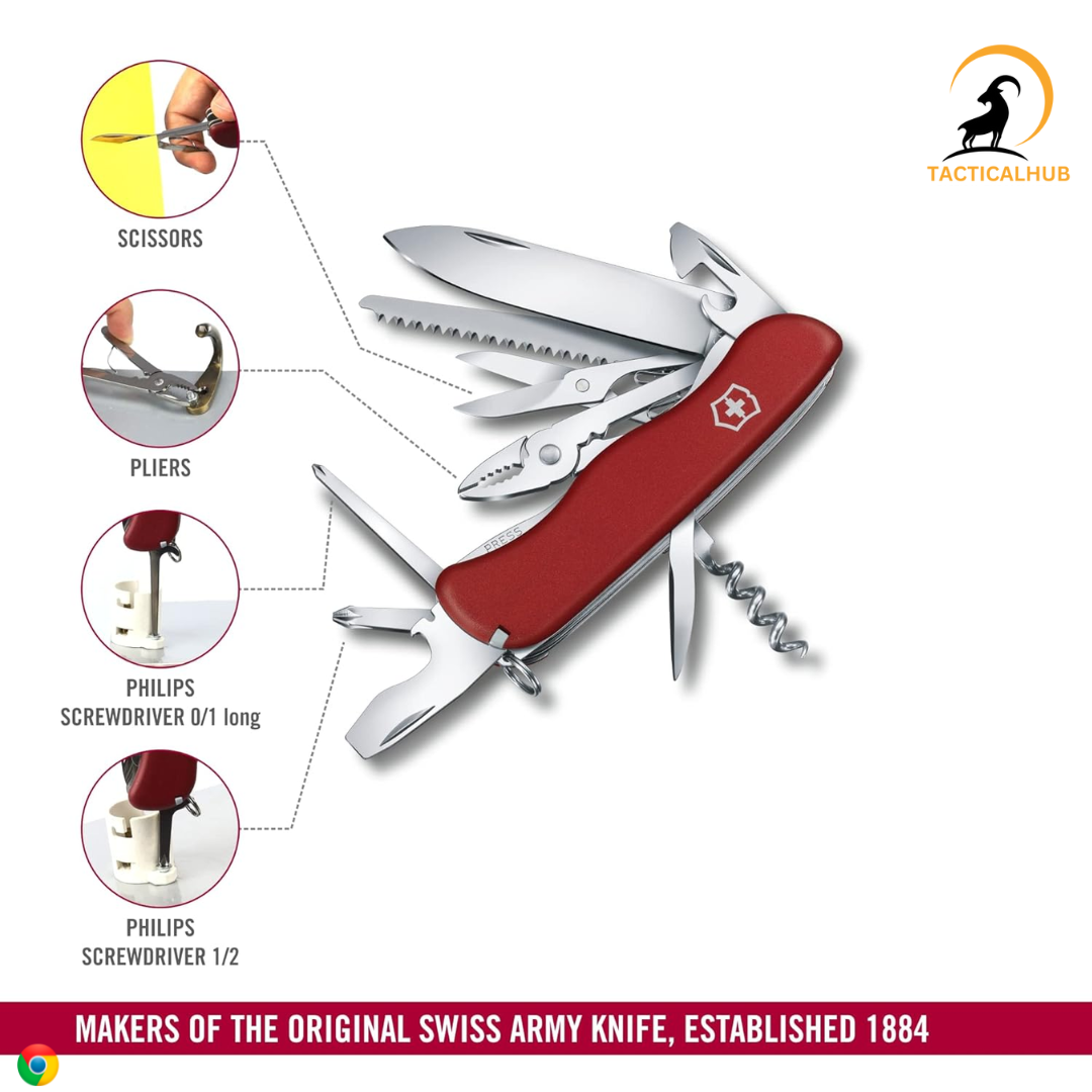VICTORINOX OUTRIDER RED POCKET KNIFE