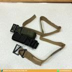 Heavy-Duty CQB Tactical Riggers Belt | Quick-Release Metal Buckle, Military Nylon Webbing, Outdoor Combat Gear