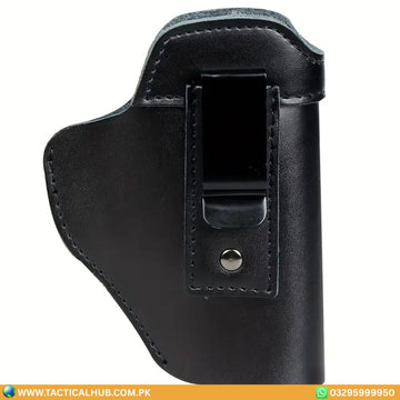 Universal Kydex Leather IWB Holster – Concealed Carry Cowhide Gun Holster for G17