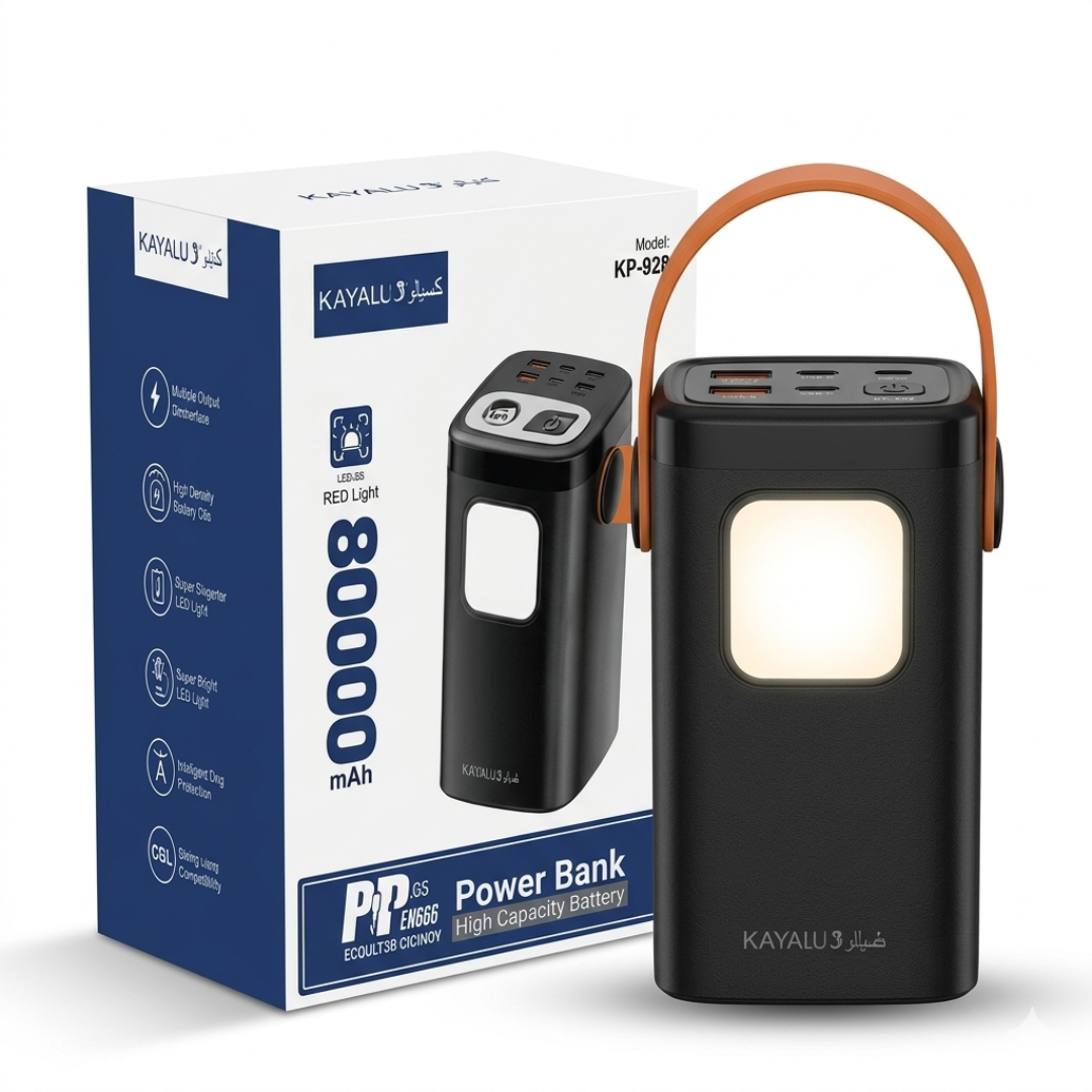 80000 mah Power Bank - Massive Backup