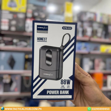 Kamal 20000mAh Power Bank – Honest Series 88W PD Fast Charging, Slim & Durable Design