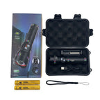 COBA CB-W518 High-Power Aluminum Alloy LED Torch | Rechargeable Outdoor Flashlight