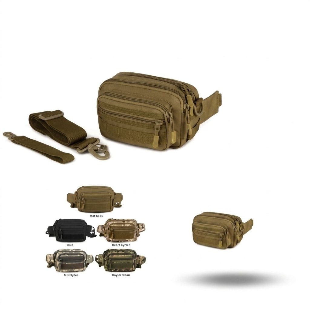 Multipurpose Handbag Men Tactical Molle Messenger Bag Waterproof