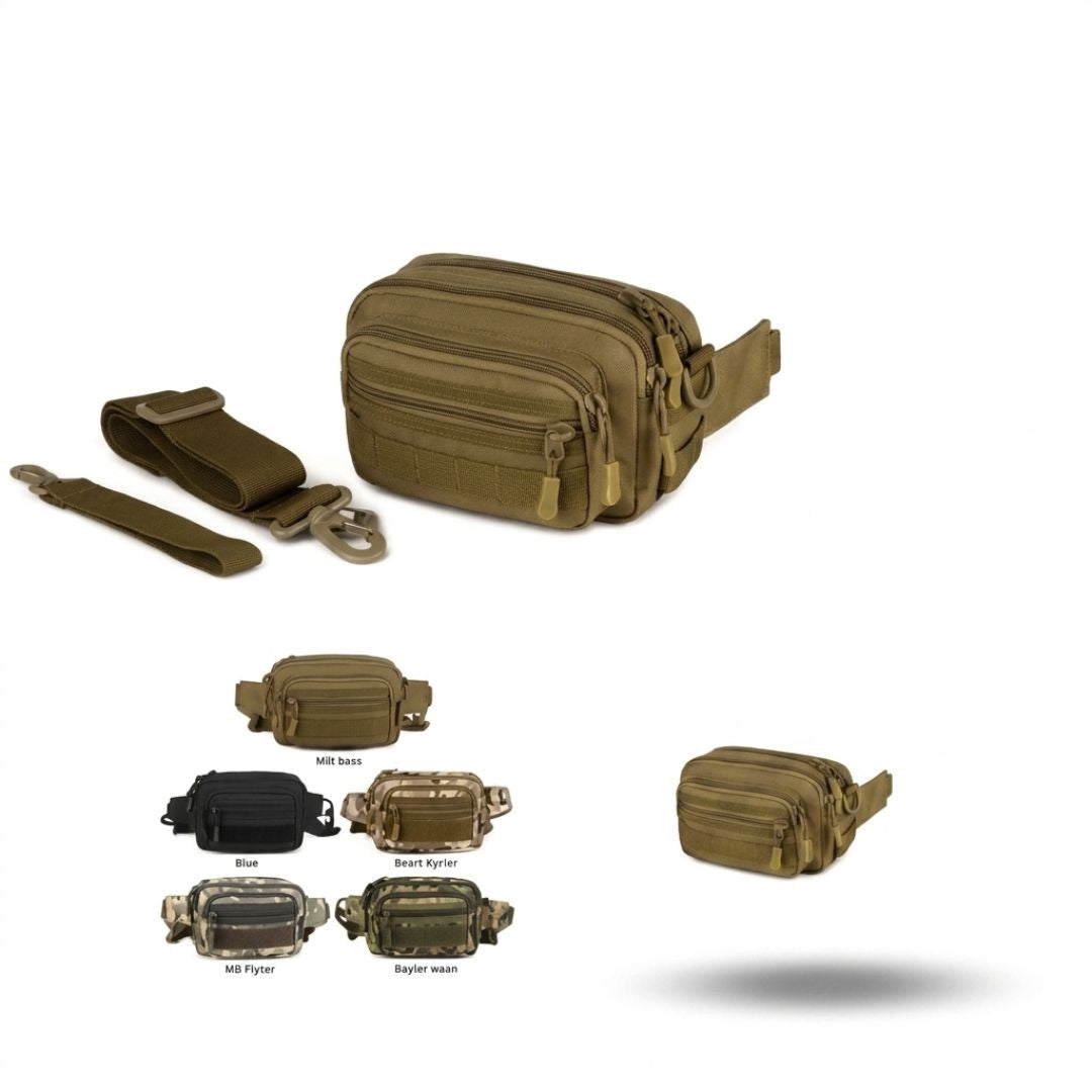Multipurpose Handbag Men Tactical Molle Messenger Bag Waterproof