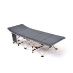 Portable Folding Outdoor Bed with Padded Pillow