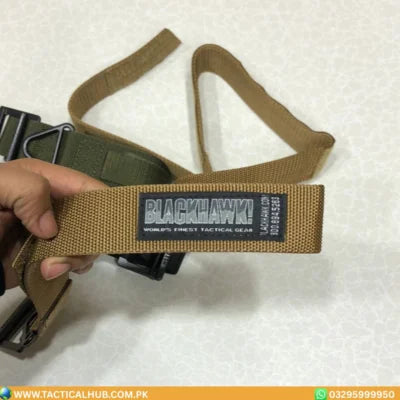 Heavy-Duty CQB Tactical Riggers Belt | Quick-Release Metal Buckle, Military Nylon Webbing, Outdoor Combat Gear