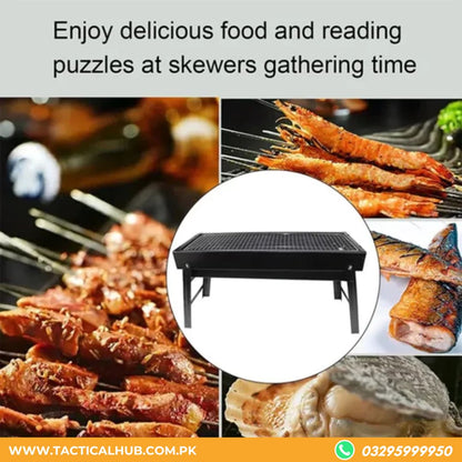 PORTABLE BBQ GRILL FOR OUTDOOR-HOUSEHOLD