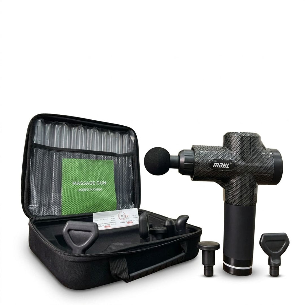 Speed Massage Gun - LCD Carbon Fibre