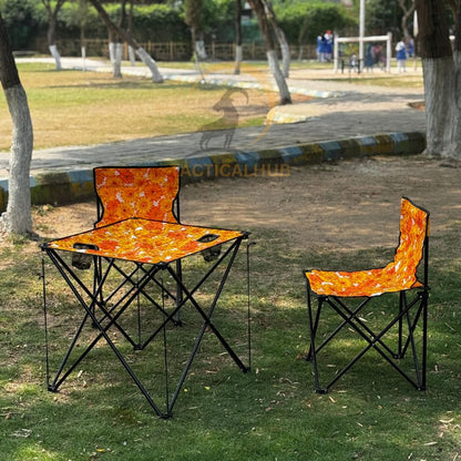 Foldable Chairs with Table set for Outdoor - Camping