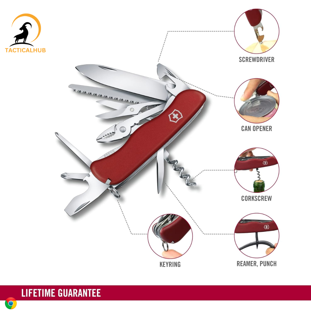 VICTORINOX OUTRIDER RED POCKET KNIFE