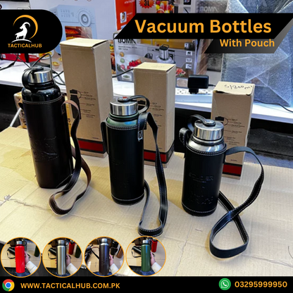 3 Sizes Vacuum Bottles With Pouch