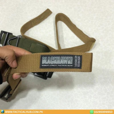 Heavy-Duty CQB Tactical Riggers Belt | Quick-Release Metal Buckle, Military Nylon Webbing, Outdoor Combat Gear