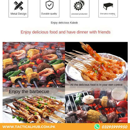 PORTABLE BBQ GRILL FOR OUTDOOR-HOUSEHOLD