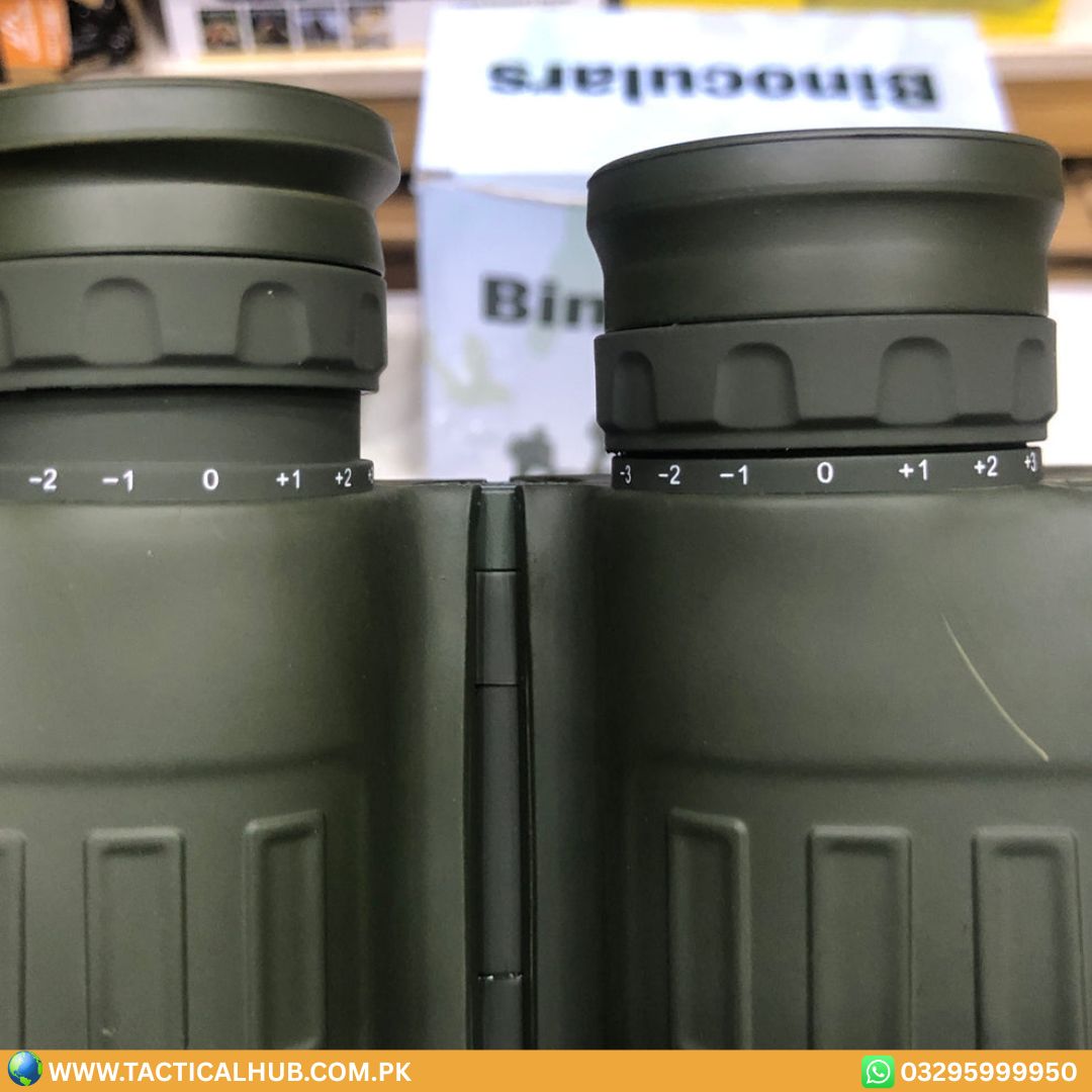 BOSTRON Commander Race Edition 10x50 Waterproof Binoculars with Built-in Compass | Professional Marine & Tactical Optics