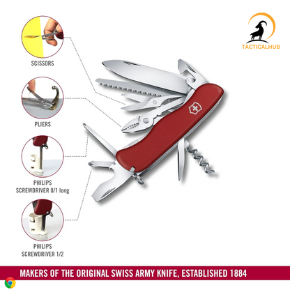 VICTORINOX OUTRIDER RED POCKET KNIFE